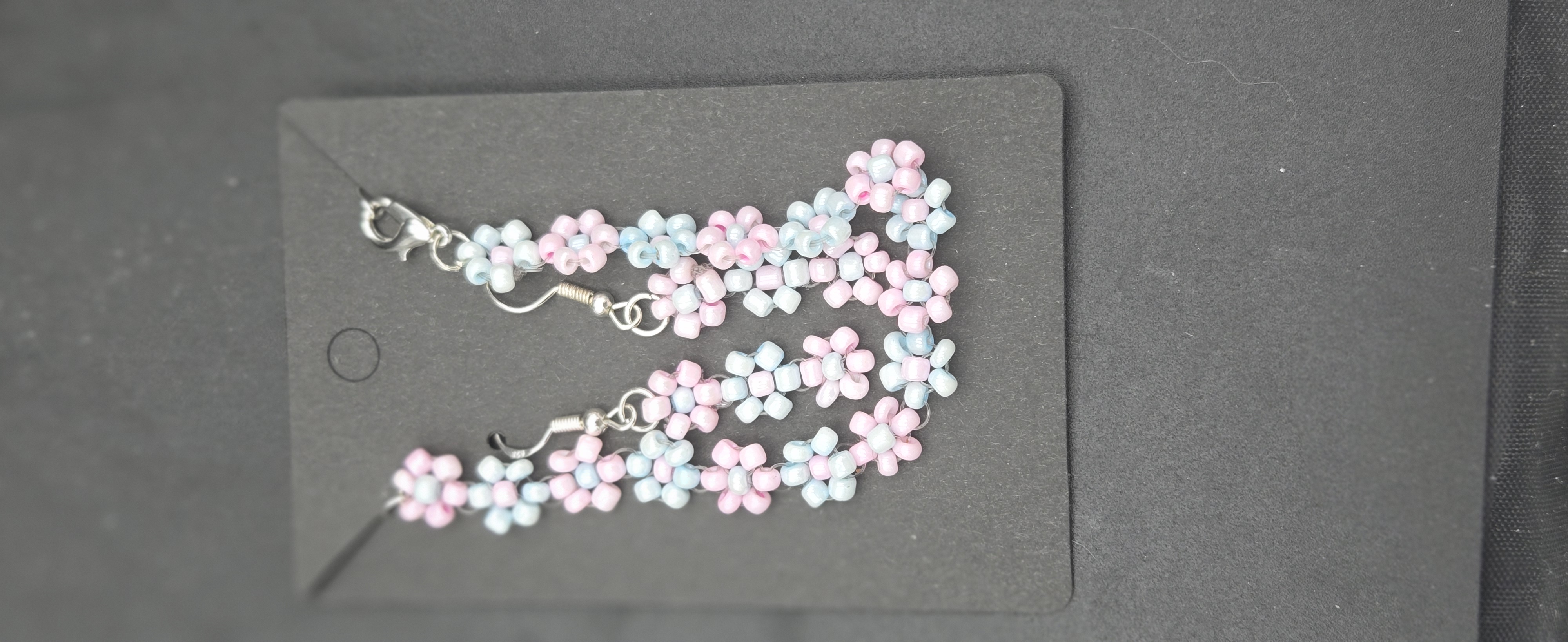 Boucle d'oreille et bracelet