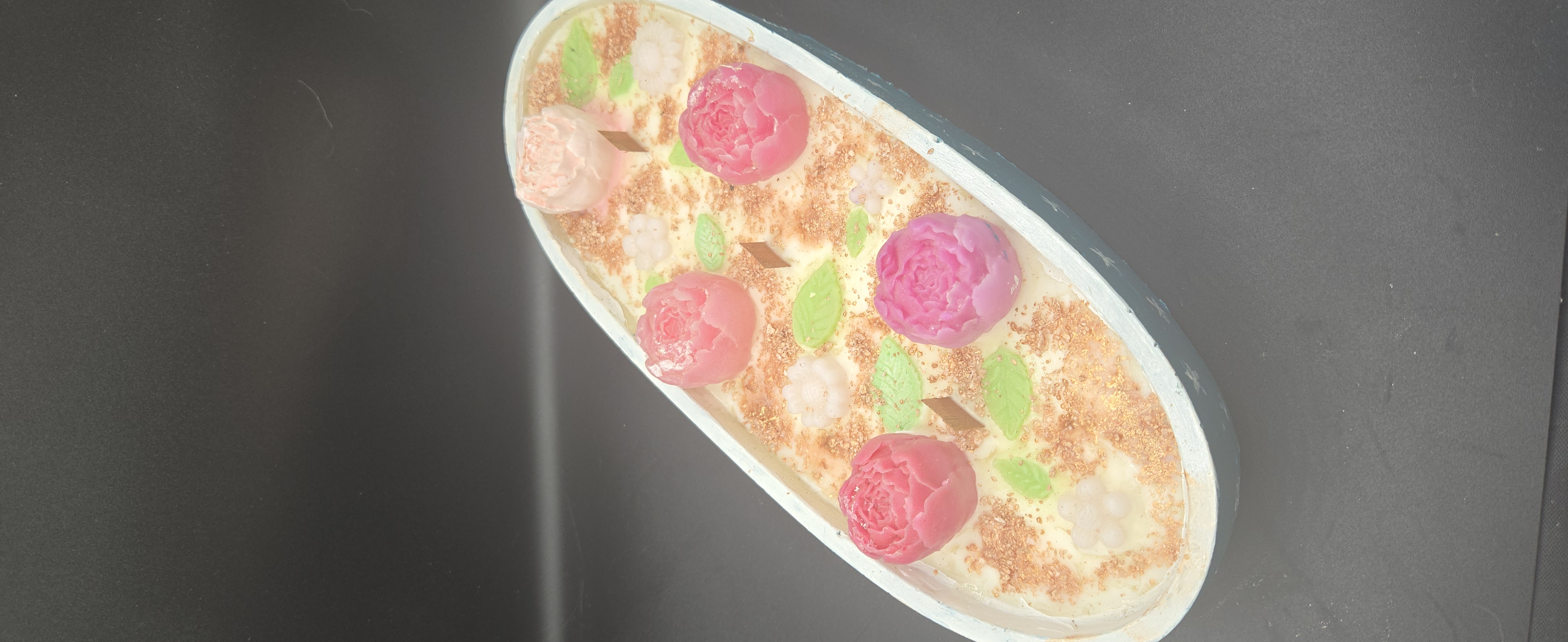 Bougie fleur